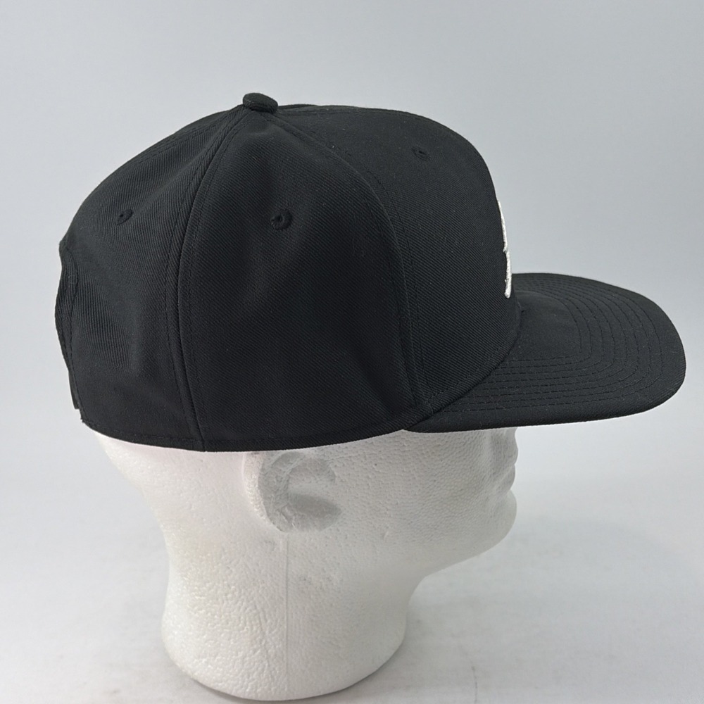 Nike Air Jordan Jumpman Pro Hat Cap Snap Back Black White Logo One Size A - Picture 4 of 14